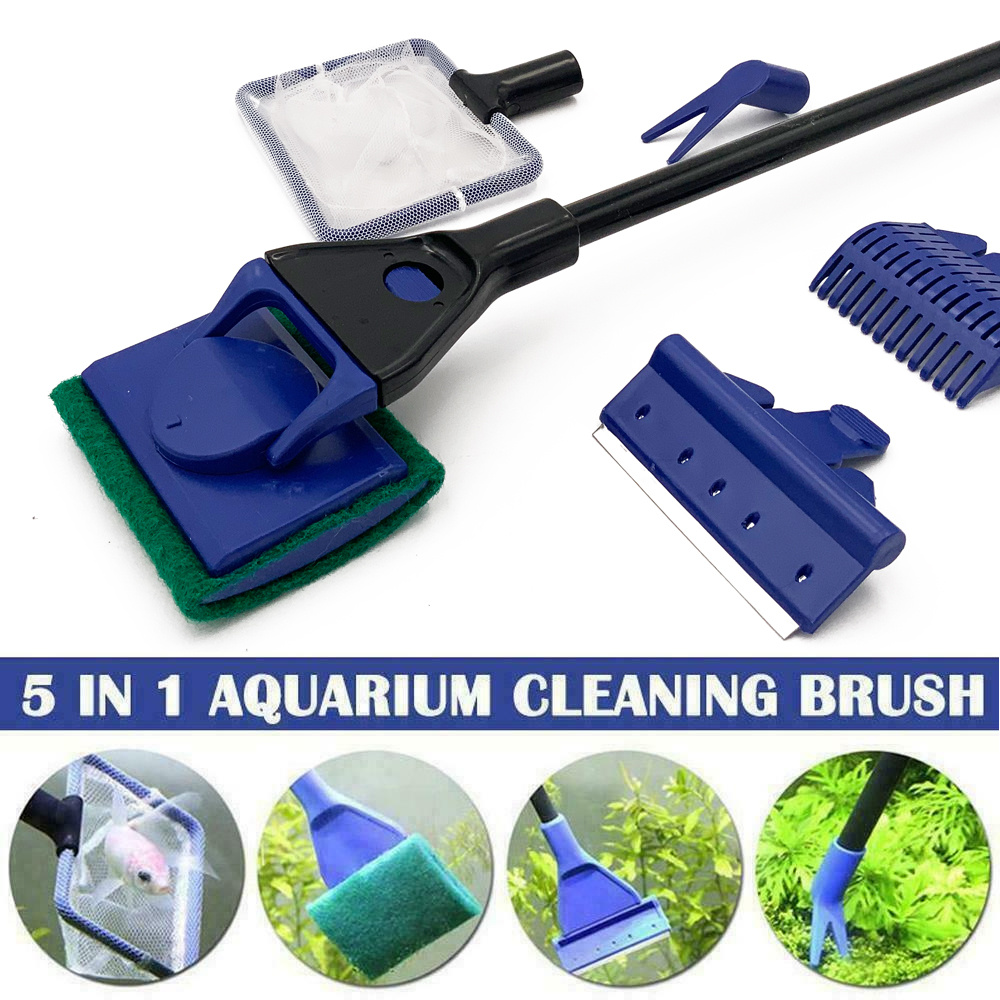 1 Aquarium Cleaning Tools Aquarium Tank Clean Set Fish Net - Temu