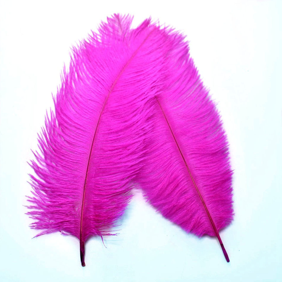 50 Pcs 25-30cm/10-12 Inch 30 Colorful Ostrich Feathers For Diy
