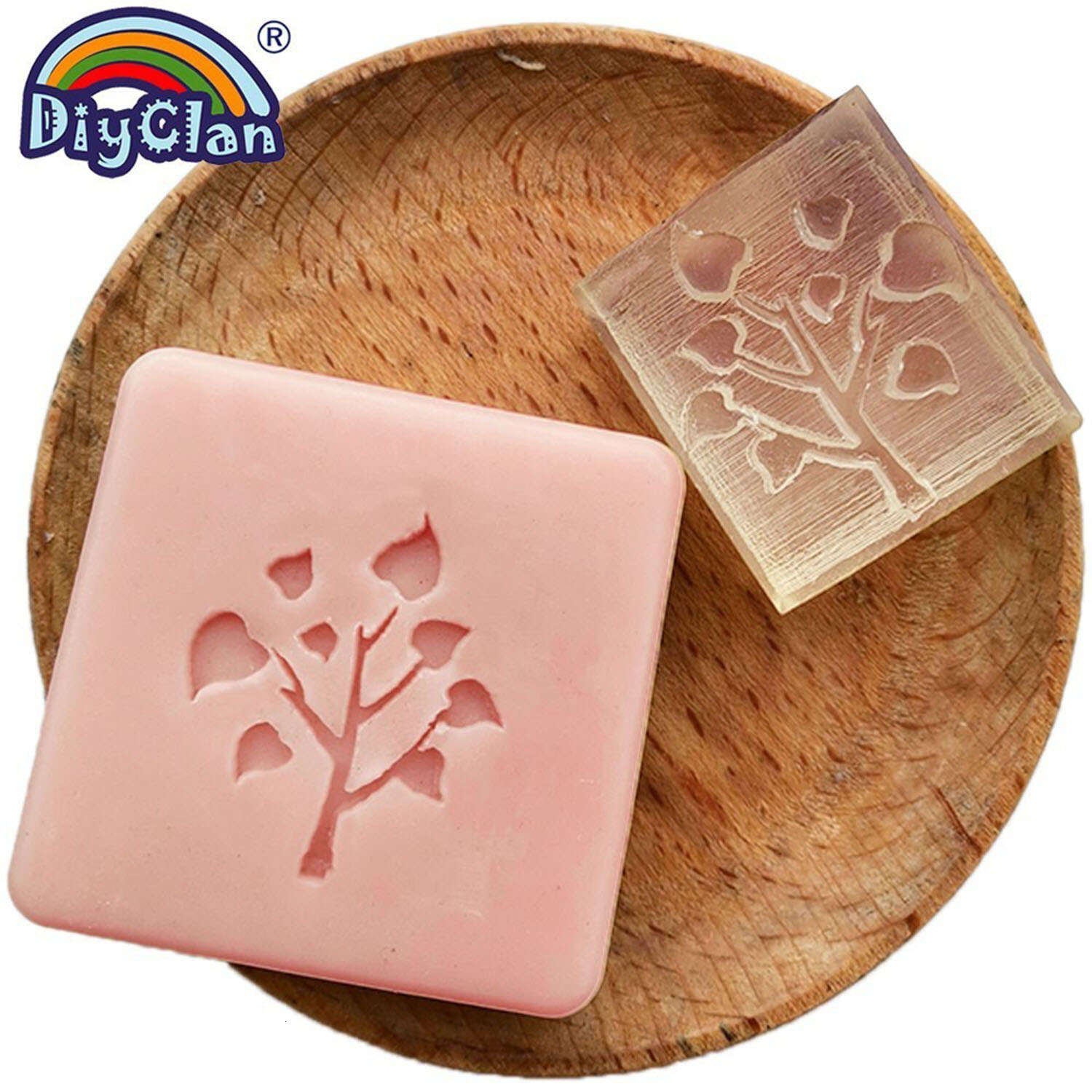 TINYSOME Love Soap Stamp DIY Natural Organic Soap Making Tools Accessories  Resin Acrylic Chapters Stamping Embossing Supplies 
