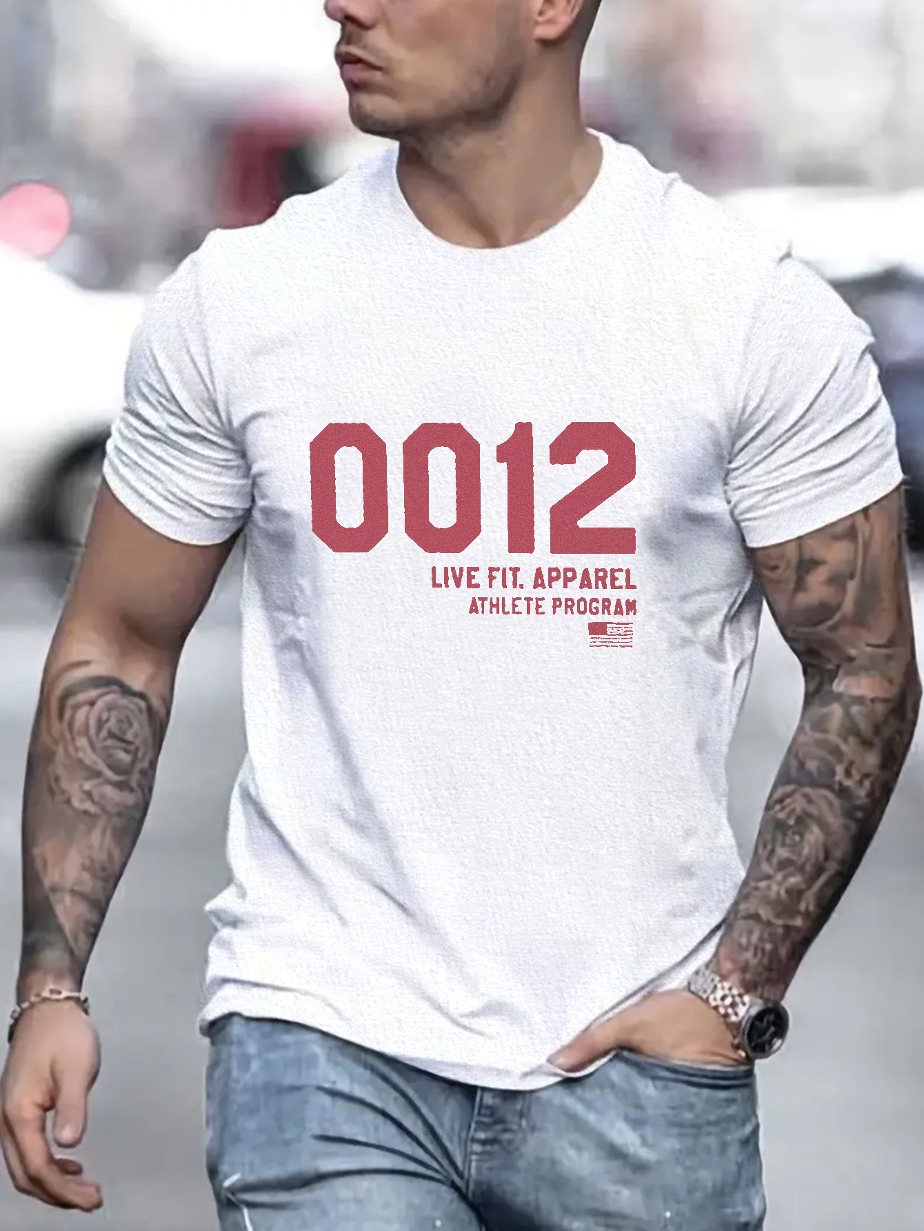 Mens T-Shirts, Live Fit Apparel