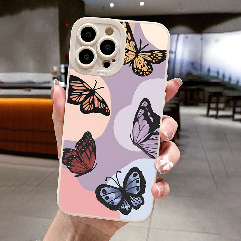 Zz4316 Y003 (white Y With Hearts And Red, Green And Yellow Graphic)  Cellphone Case For Iphone 14 13 12 11 Xs Max Xr X 7plus, Good Quality And  Durable Case For Men