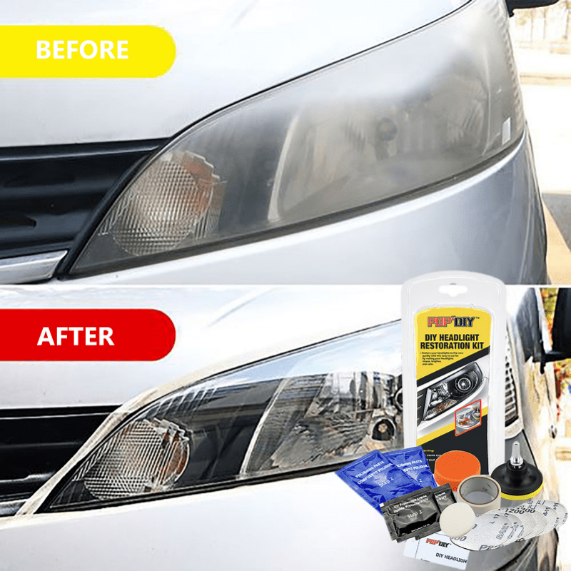 Car Headlight Restoration Polishing Kits Headlight Cleaner