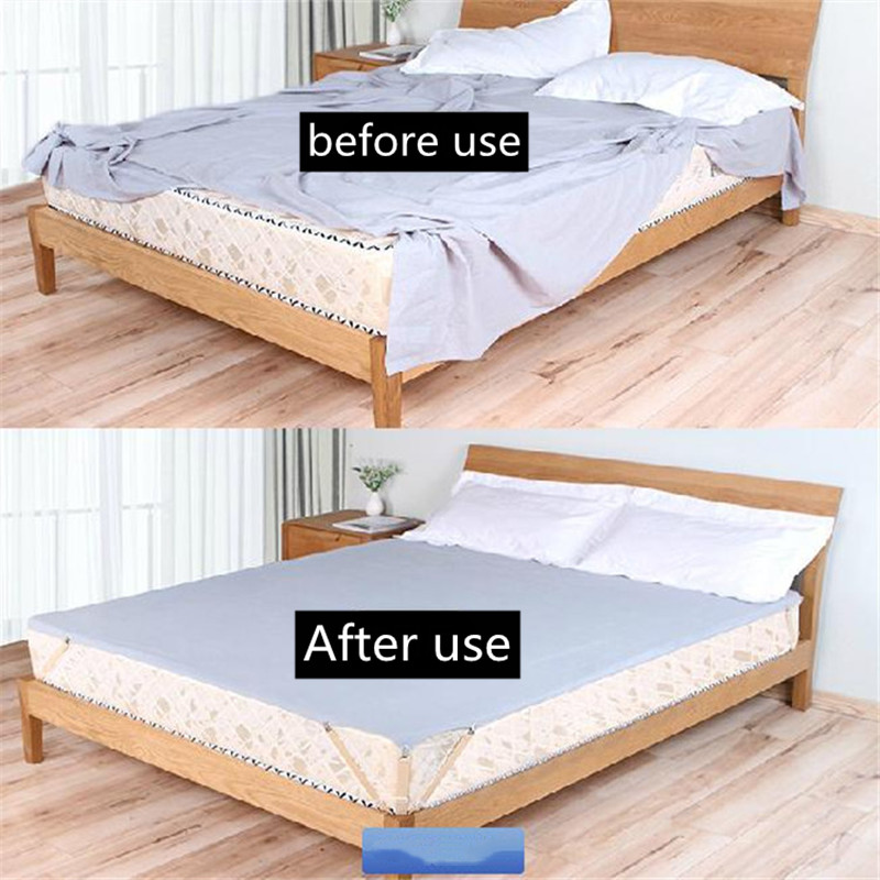4pcs Adjustable Bed Sheet Holders - Securely Hold Sheets, Mattress Covers,  Sofa Cushions, and More - Bedding Accessories for a Comfortable Sleep