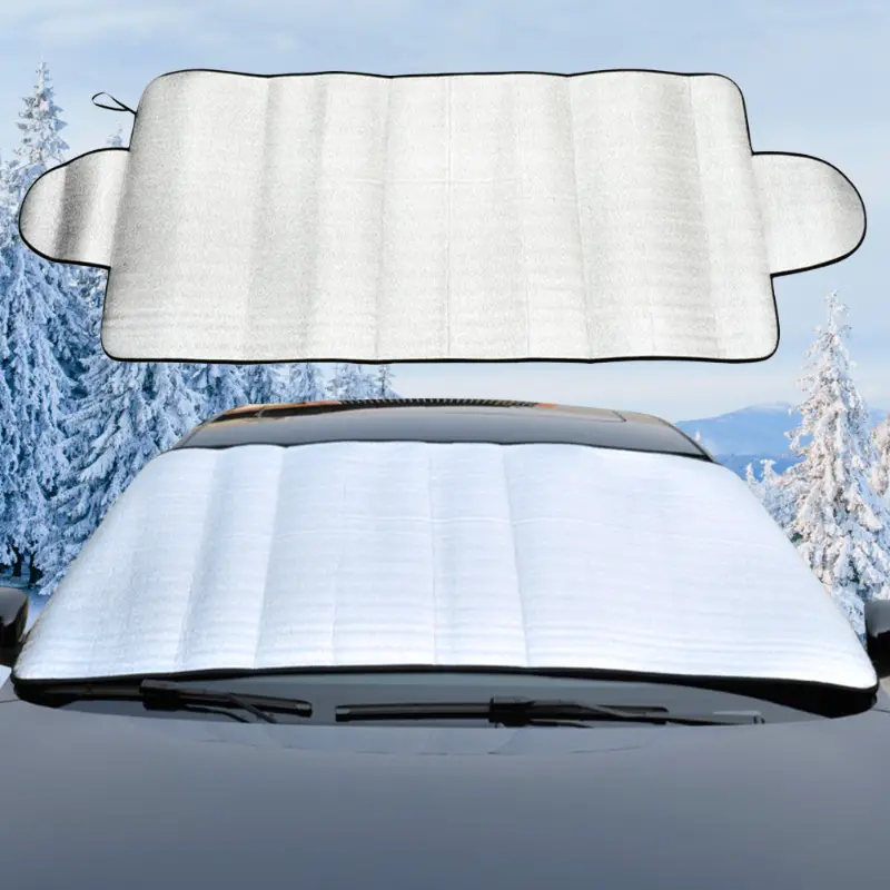 Universal Auto Schnee Abdeckung Winter Windschutzscheibe Sonnenschirm  Outdoor Wasserdicht Anti Eis Frost Auto Protector Autos Außenabdeckung