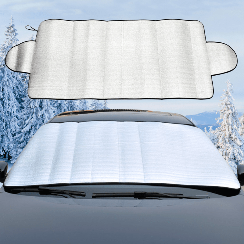 Car Windshield Cover, Winter Frost Guard Sun Shade Protector