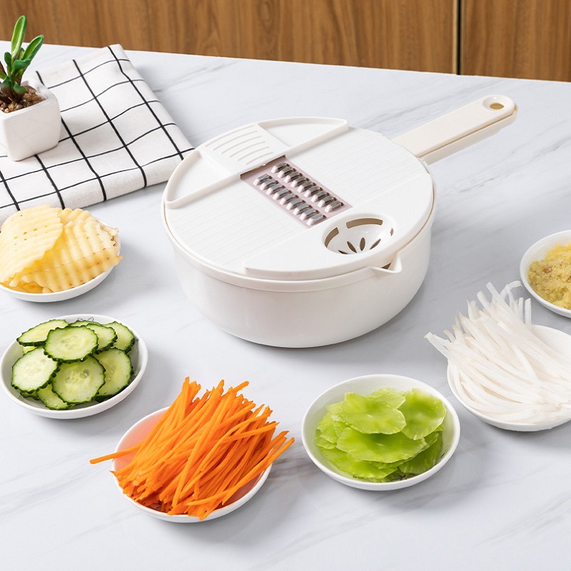 1 Kitchen Multifunctional Slicer Cutter Salad Utensil Vegetable Chopper,  Carrot Potato Manual Shredder Slicer,carrot Potato Manual Shredder Kitchen  Cooking Tools - Temu