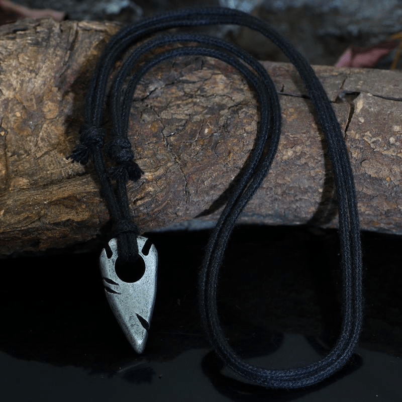 Image of Trending Nordic Arrow Pendant Necklace, A Popular In Punk Jewelry