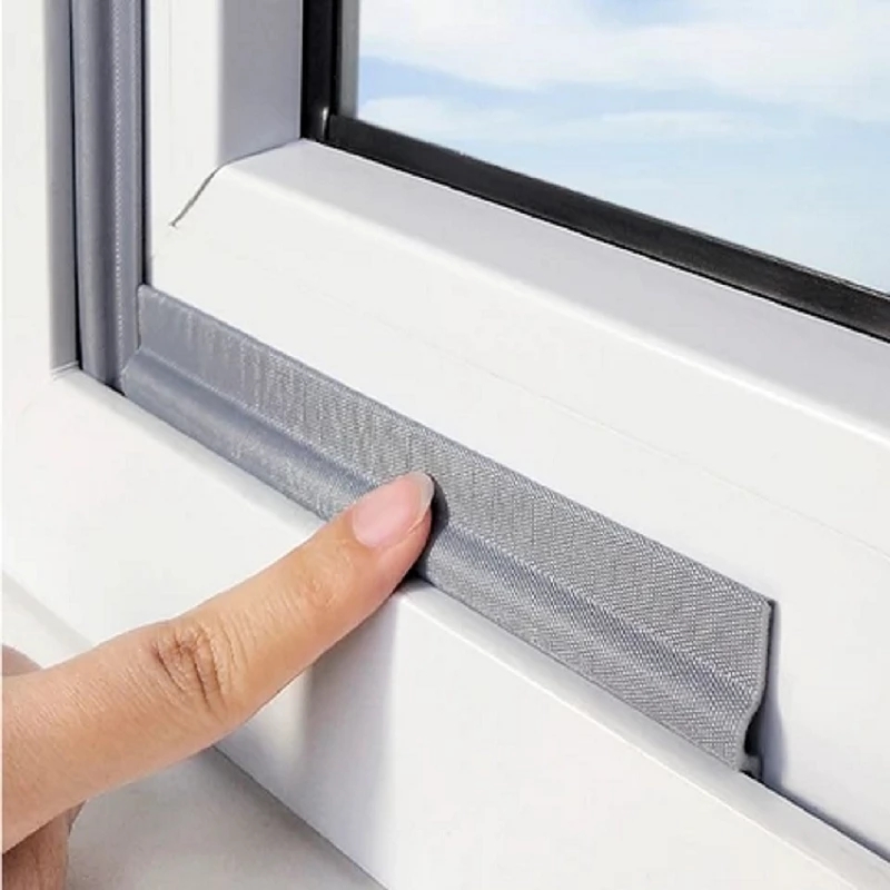 

1pc, Self-adhesive Window Sealing Strip, Weather Soundproofing Sound Insulation Anti Air Leak Door Bottom Crack Sticking Tape (total Length 2m/78.74inch)