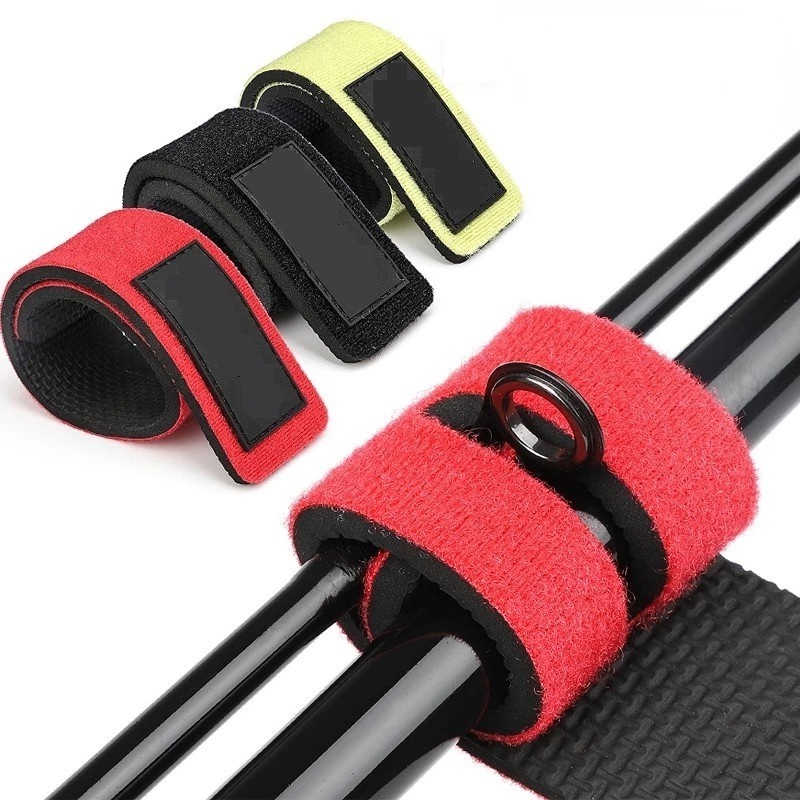 1pcs Fishing Rod Wrap Tie Holder Strap Bands Fastener Ties Fishing Rod  Strap Kit Outdoor Fishing Tools Accessories