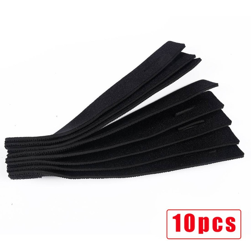 Cheap 5Pcs Fishing Rod Belts Ties Spinning Rods Straps Holders for