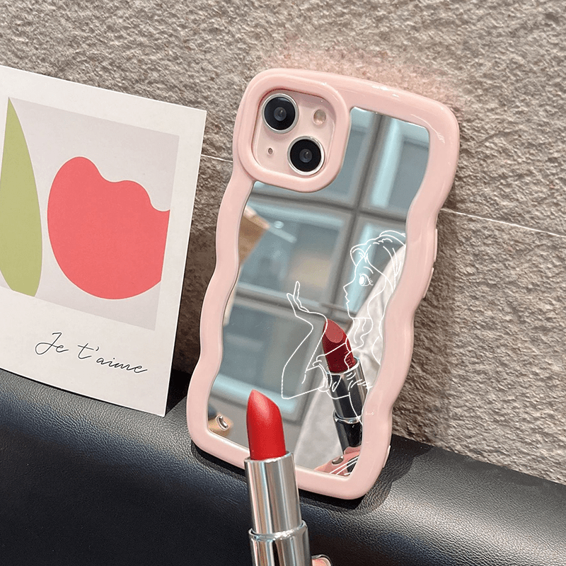 

Beauty Pattern Mirror Phone Case For Iphone14/14plus/14pro/14promax, Iphone13/13pro/13promax, Iphone12/12mini/12pro/12promax, Iphone11, X/xr/xsmax, Iphone8/8plus, Iphone7/7plus