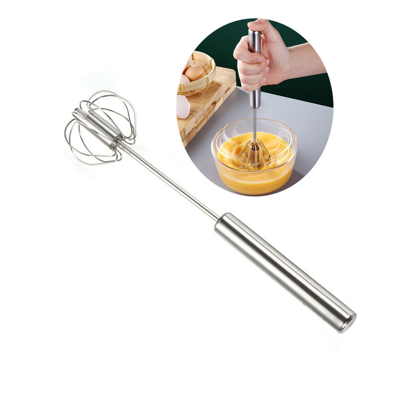 304 Stainless Steel Semi automatic Egg Beater Self turning - Temu