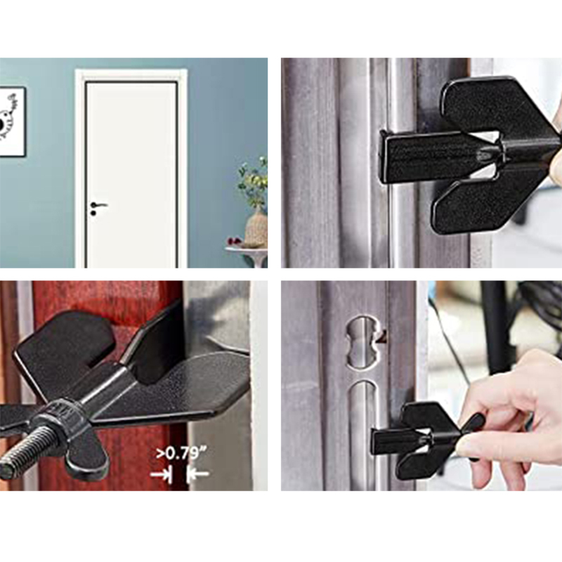 Portable Door Lock Home Security Door Locker Hotel Door Locks for Travelers  Travel Lock for Door Safety Locks from Inside Bedroom Hotel Rooms Home