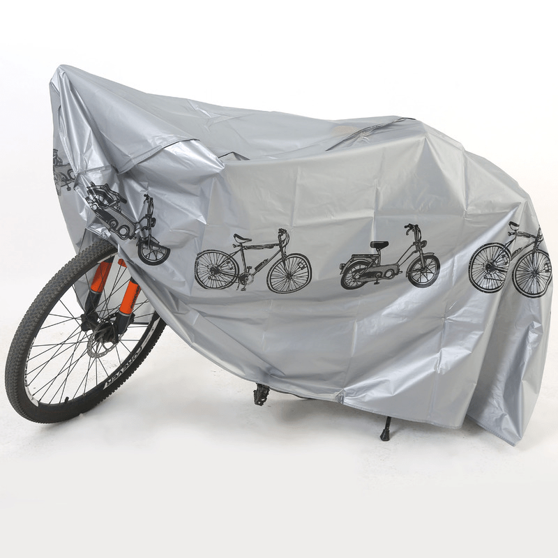 Housse de vélo étanche pour 1 ou 2 vélos, 210T extra-robuste, étanche à la  pluie
