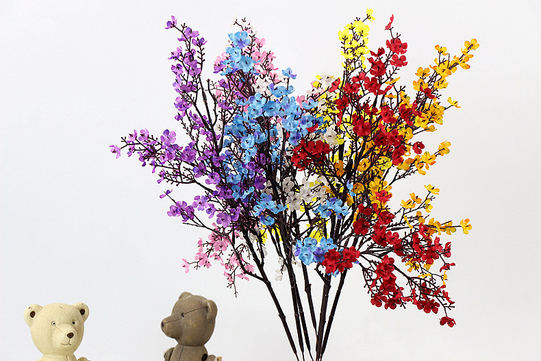 Babys Breath Artificial Flowers, Outdoor Uv Resistant Fake Plants, Indoor Outdoor Hanging