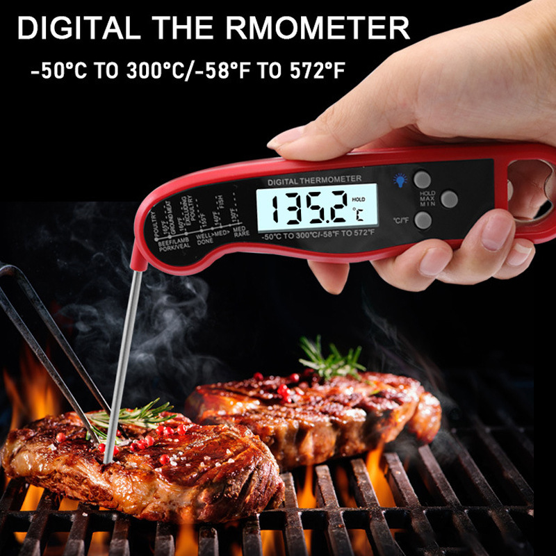 Universal Waterproof Instant Read Meat Thermometer - Temu