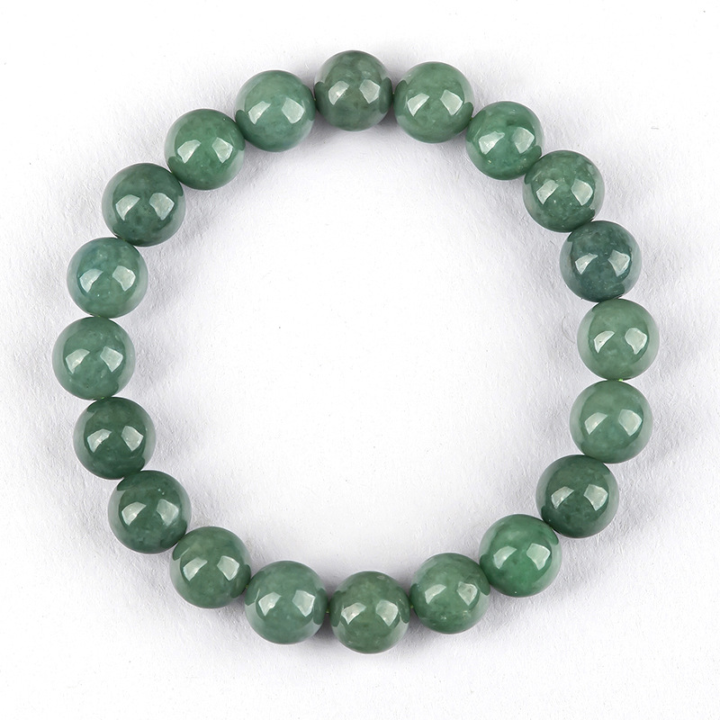 Jade Round Bead Hand String Bracelet