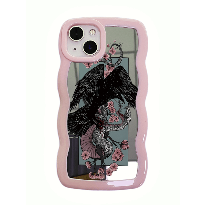 Pink Snake iPhone 11 Strap Case