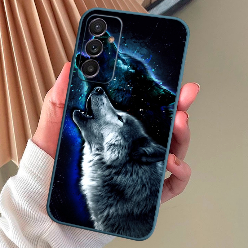 Illusion Wolf Tpu Anti fall Soft Matte Protective Grey Phone Temu