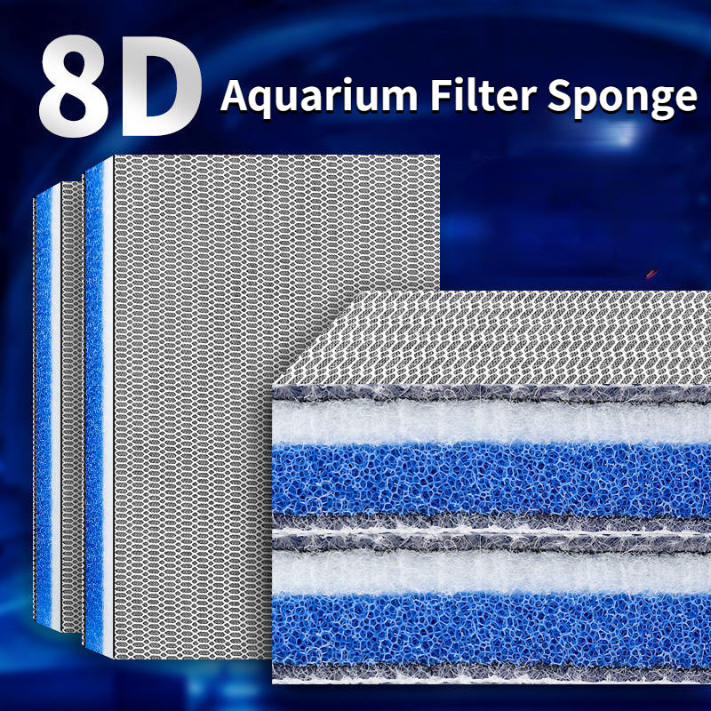 Blue Japanese koi mat Filter Sponge, For Aquarium, Thickness: 2 Inch