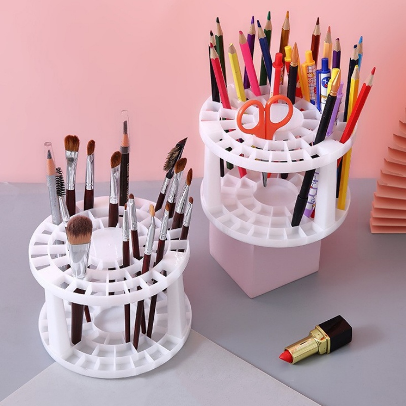 Grid Pen Holder for Makeup and Art Supplies