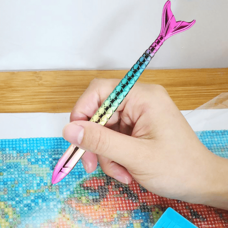 1pc Mermaid Design Random Ballpoint Pen