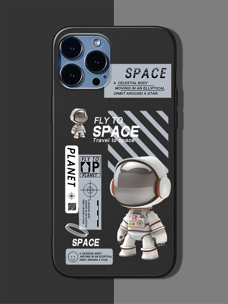 Astronaut Sitting Planet Fishing Phone Case Iphone 14 Pro - Temu Austria