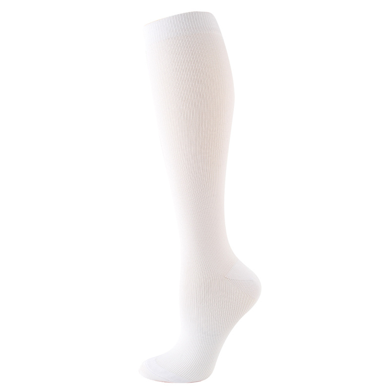Compression Socks for Leg Shaping, Solid Stretch Tights, Unisex