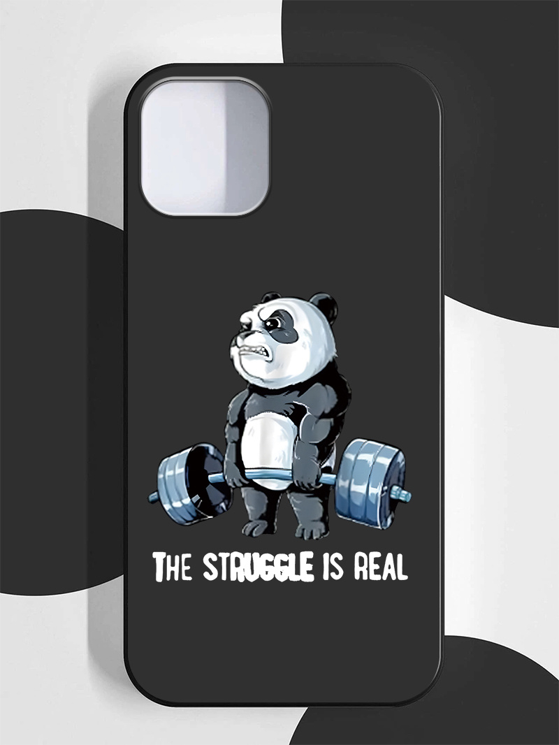 weight lifting bear graphic phone case for iphone 14 pro max 14 pro 14 plus 14 13 pro max 13 pro 13 mini 13 12 pro max 12 pro 12 12 mini 11 pro max 11 pro 11 xs max xr x 7 plus nice gift for men girls boys women details 1