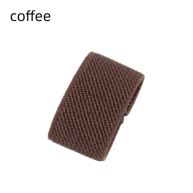 Multicolor Twill Elastic Fixed Trouser Belt for Outdoor Backpack Strap