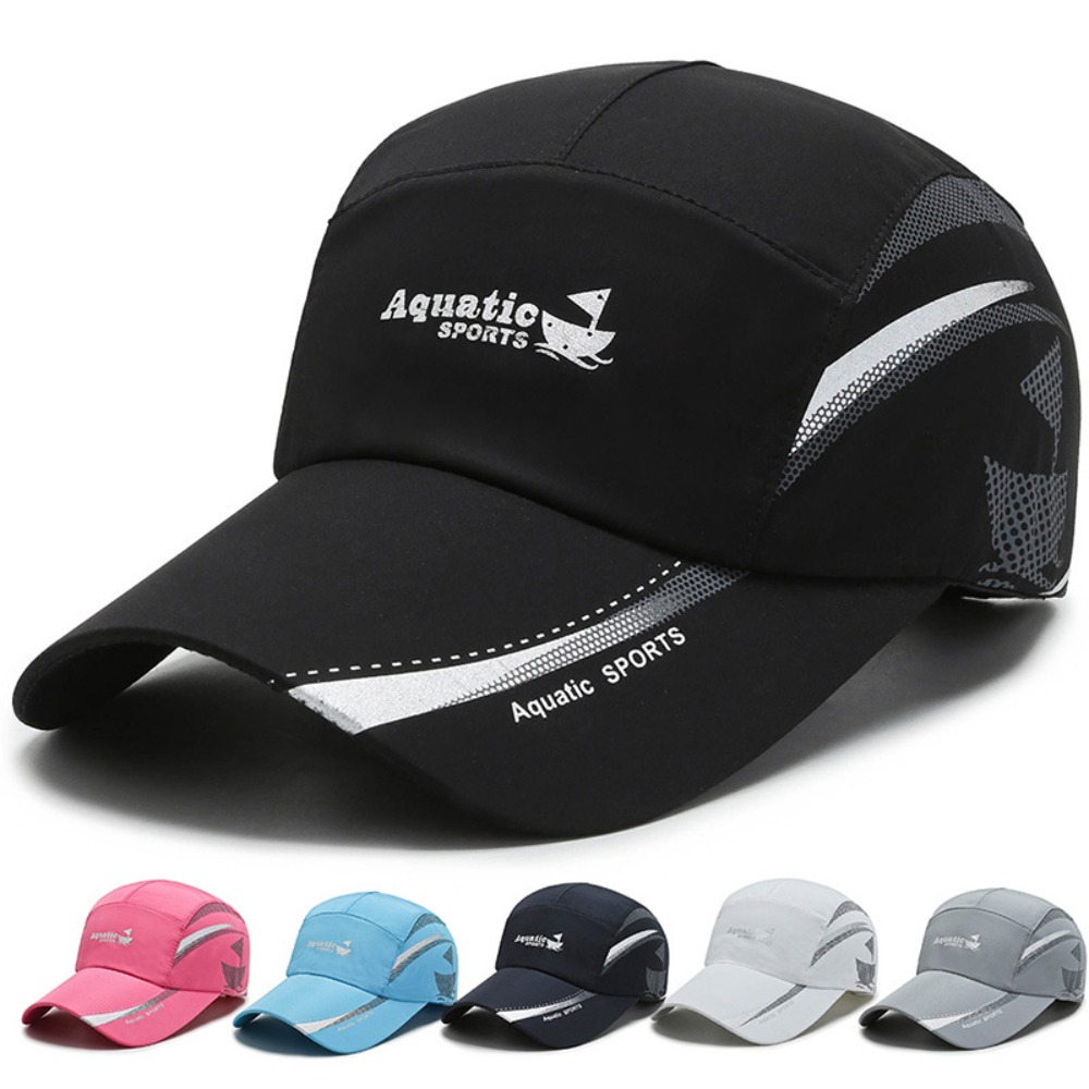 

Quick Dry Waterproof Baseball Cap For Outdoor Sports And Fishing - Adjustable And Breathable With Sun Protection