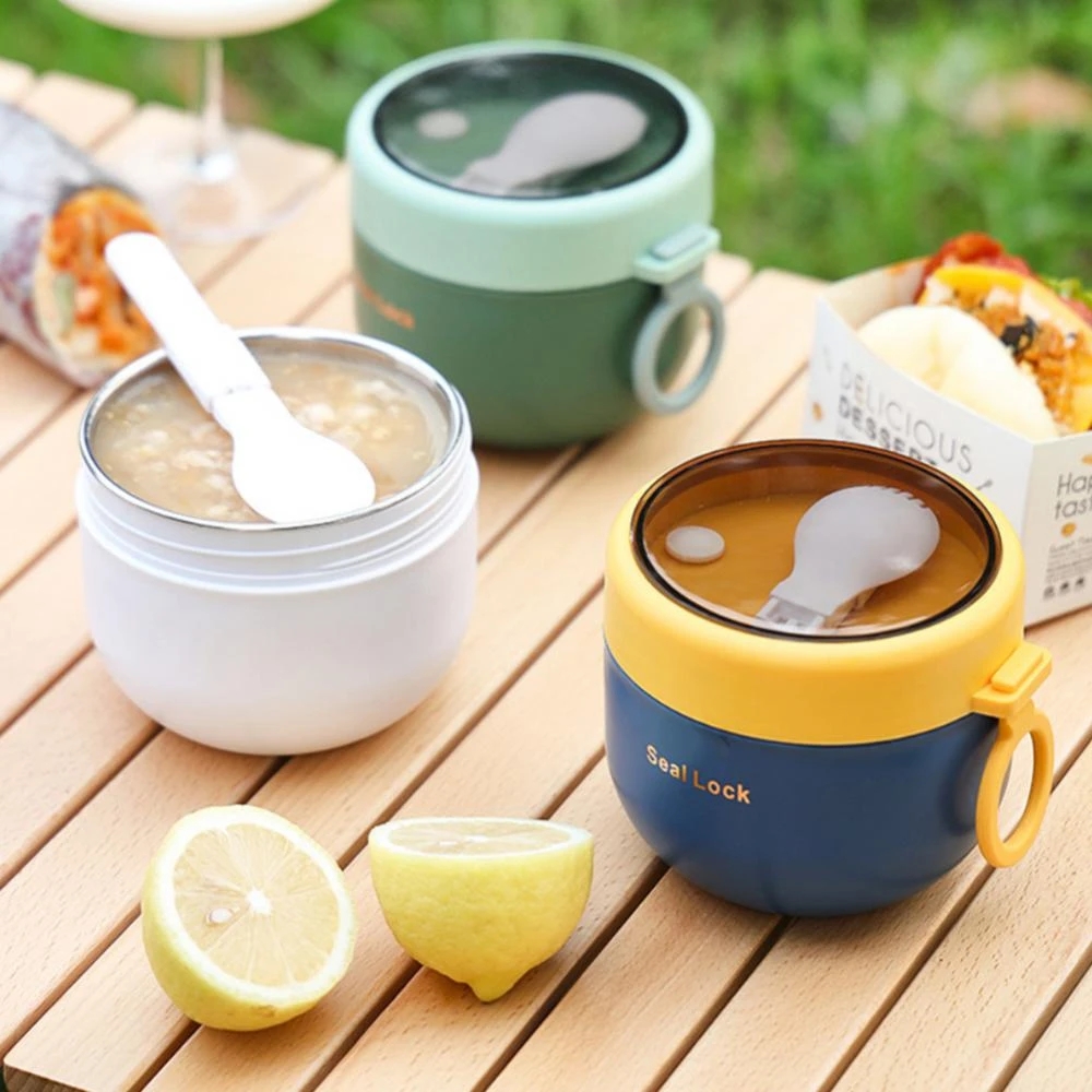 Taza de camping al aire libre de acero inoxidable de 11.2 fl oz con mango  plegable portátil a prueba de fugas tazas de café y agua Tazas de agua para