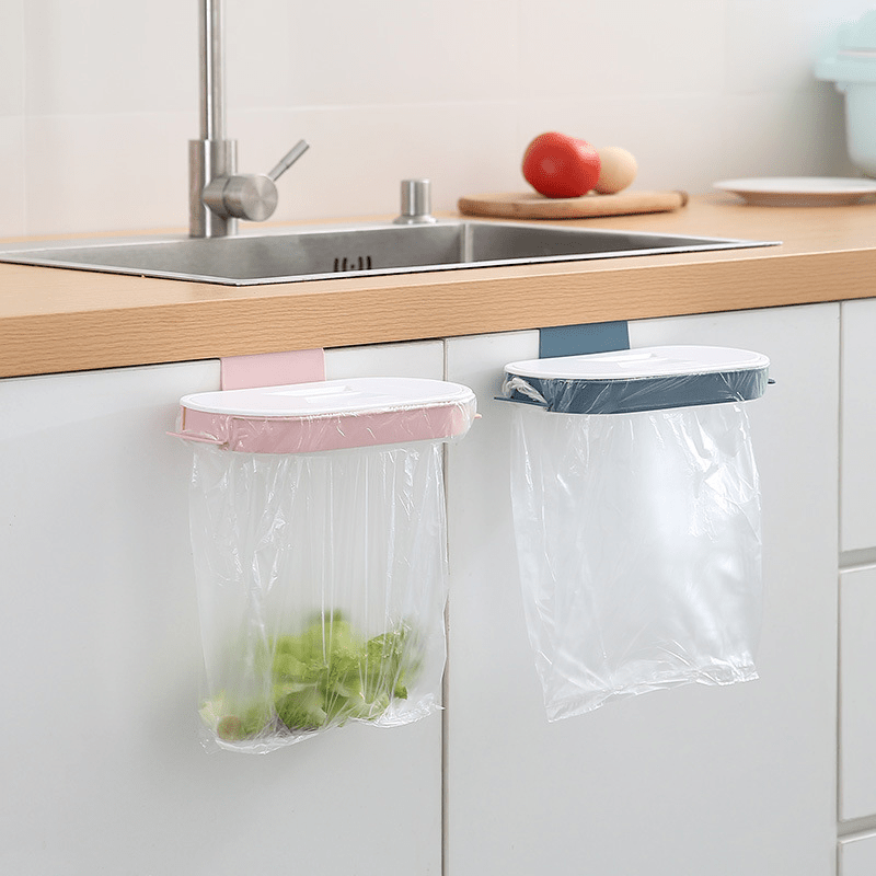 Garbage Bag Storage Bag Wall Mounted Kitchen Cabinet Door - Temu