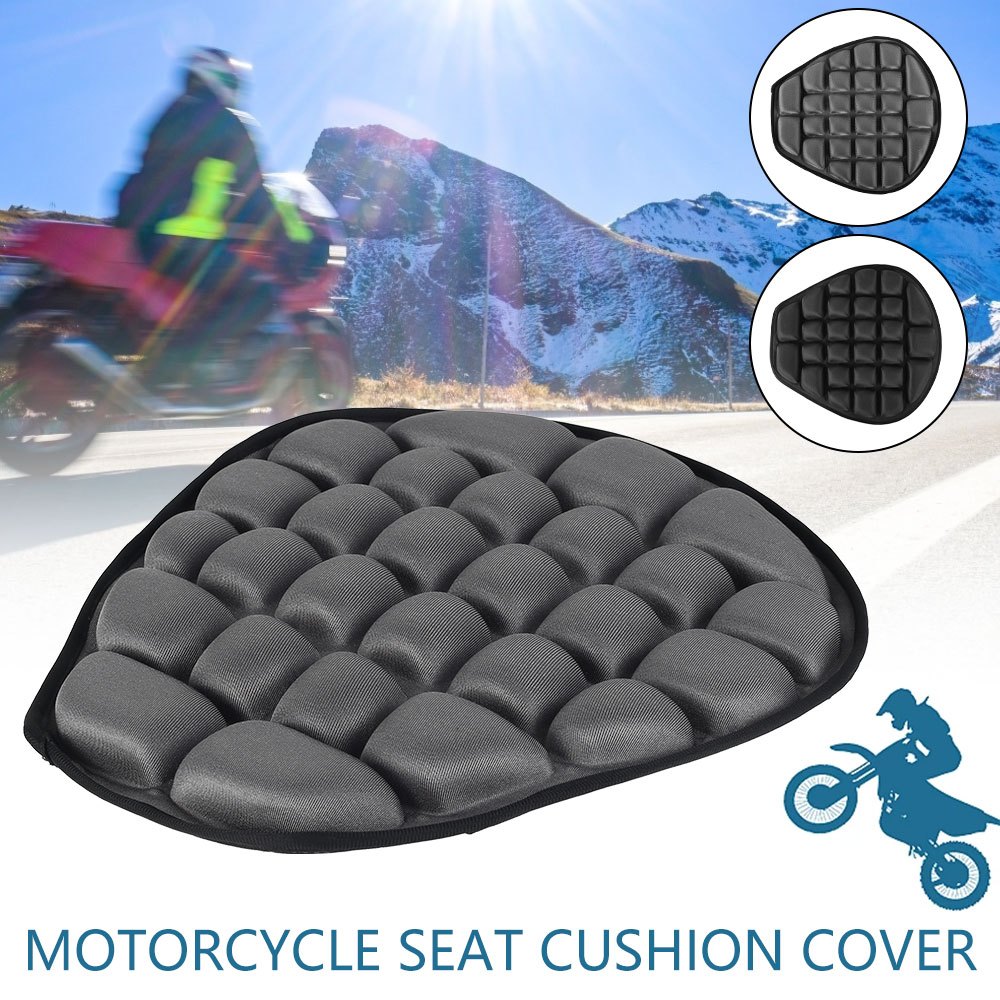 Motorcycle Seat Cushion 3D Air Cushion Pressure Relief - Blue ordinary