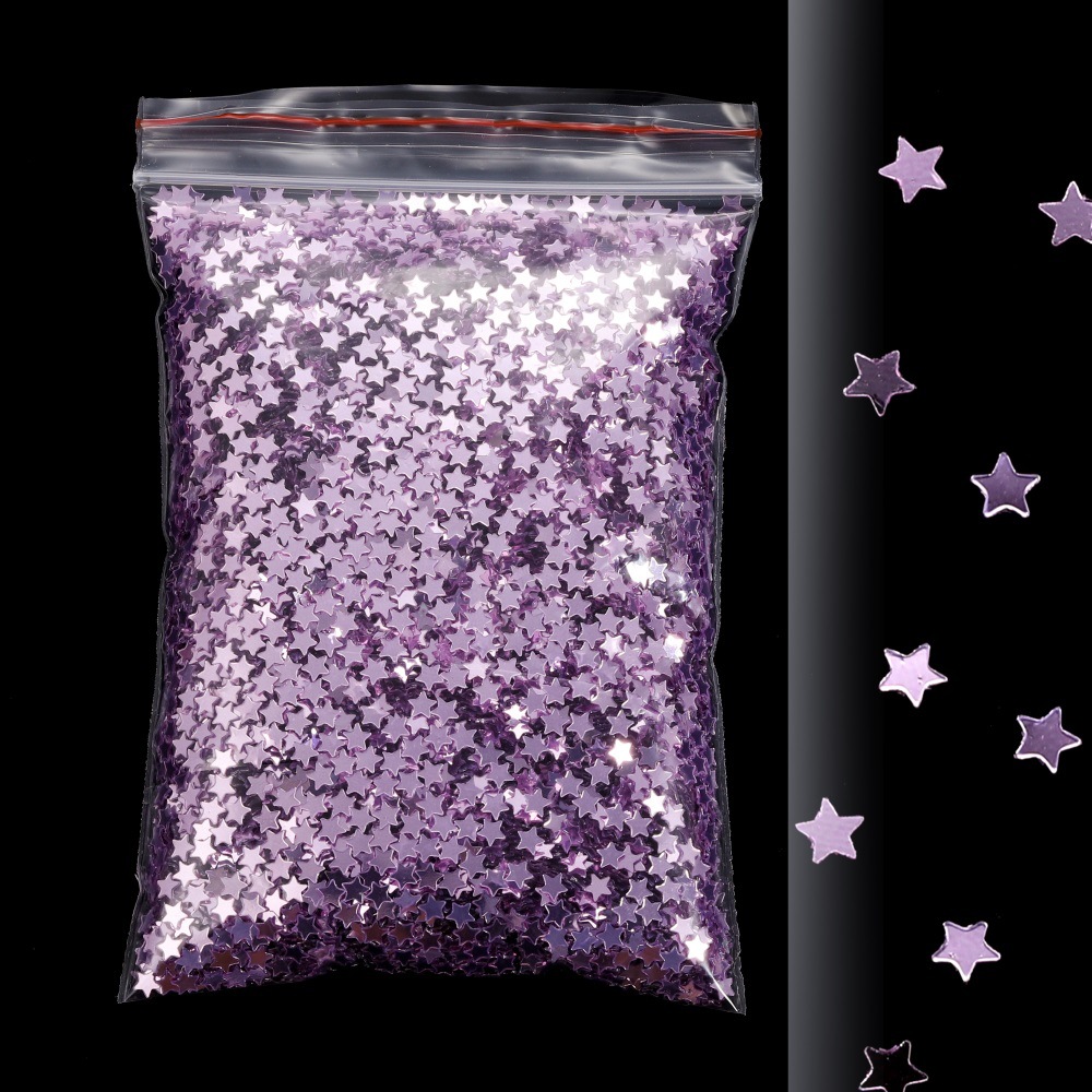 Bag Starry Sequins Shiny Five pointed Star Glitter For Epoxy - Temu