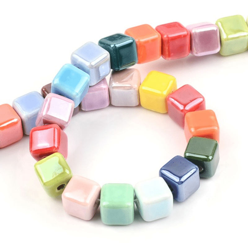 4mm Ceramic Beads: Small Beads for Jewelry Making 