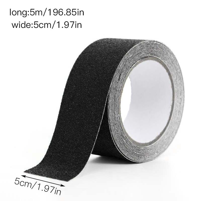 2.5x5M/5x5M Non Slip Safety Grip Tape Indoor/Outdoor High Friction Anti-Slip  Stickers Strong Safety Traction Tape Stairs Floor