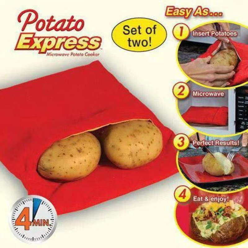 Potato Express Microwave Bag Review