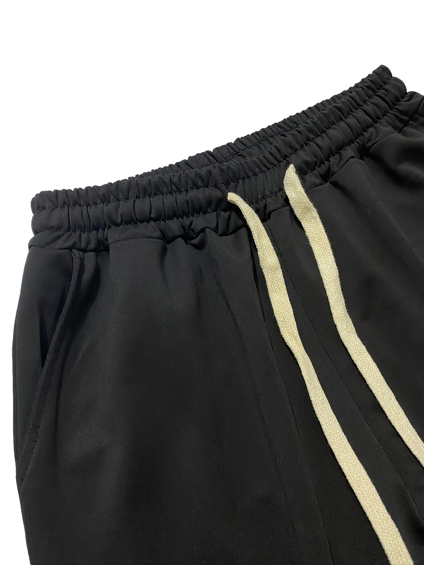 Shark Mouth Print Men's Drawstring Pocket Sweatpants