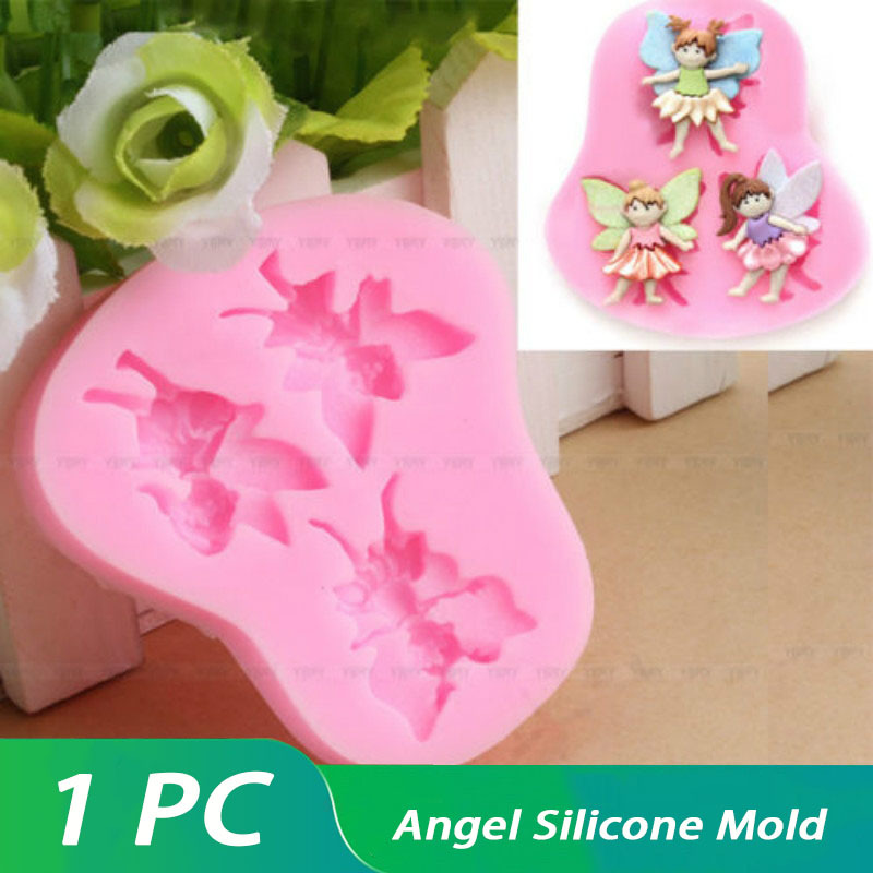 Cartoon Fairy World Chocolate Mold 3d Silicone Mold Flower - Temu