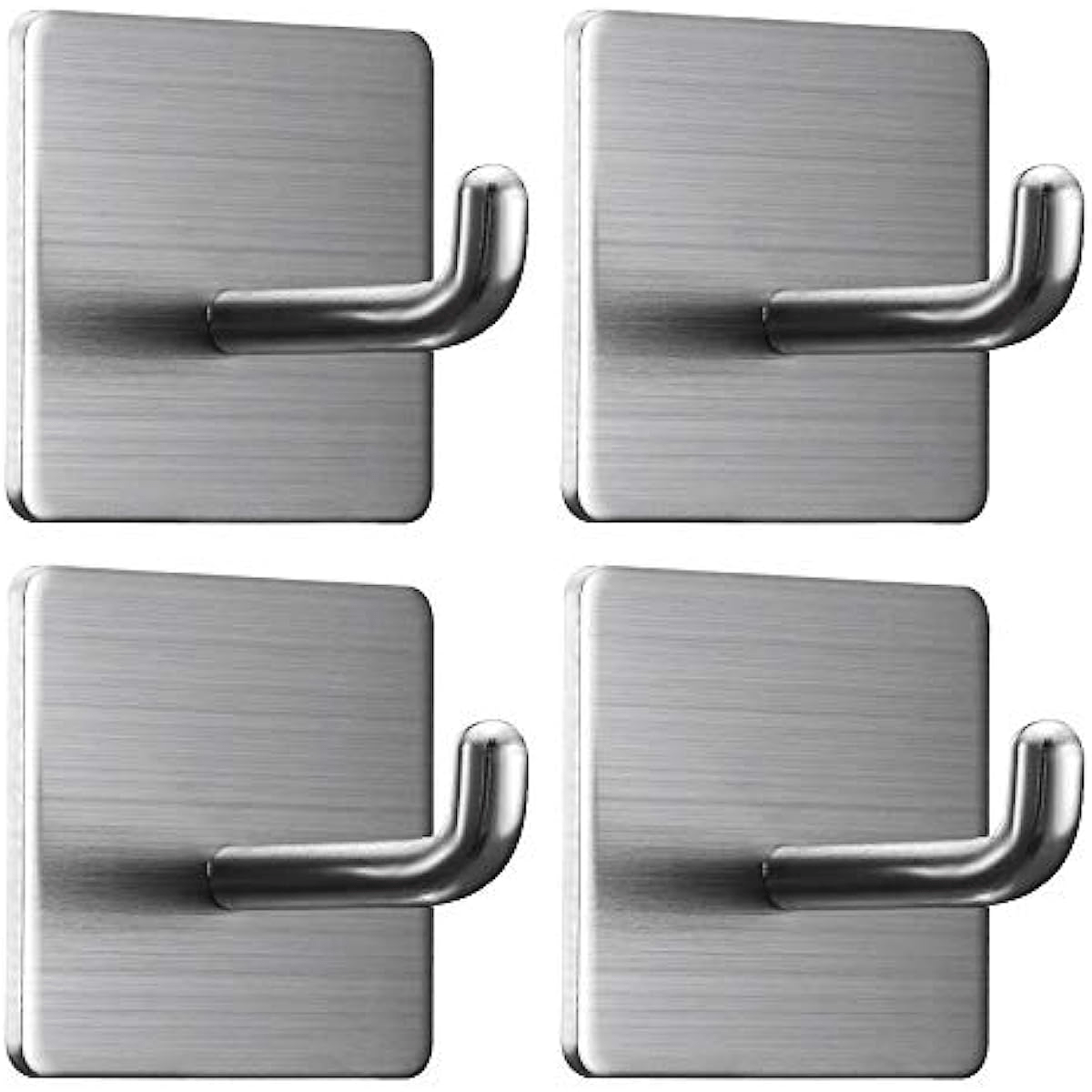 Self Adhesive Hook Stainless Steel Strong Sticky Stick Wall - Temu