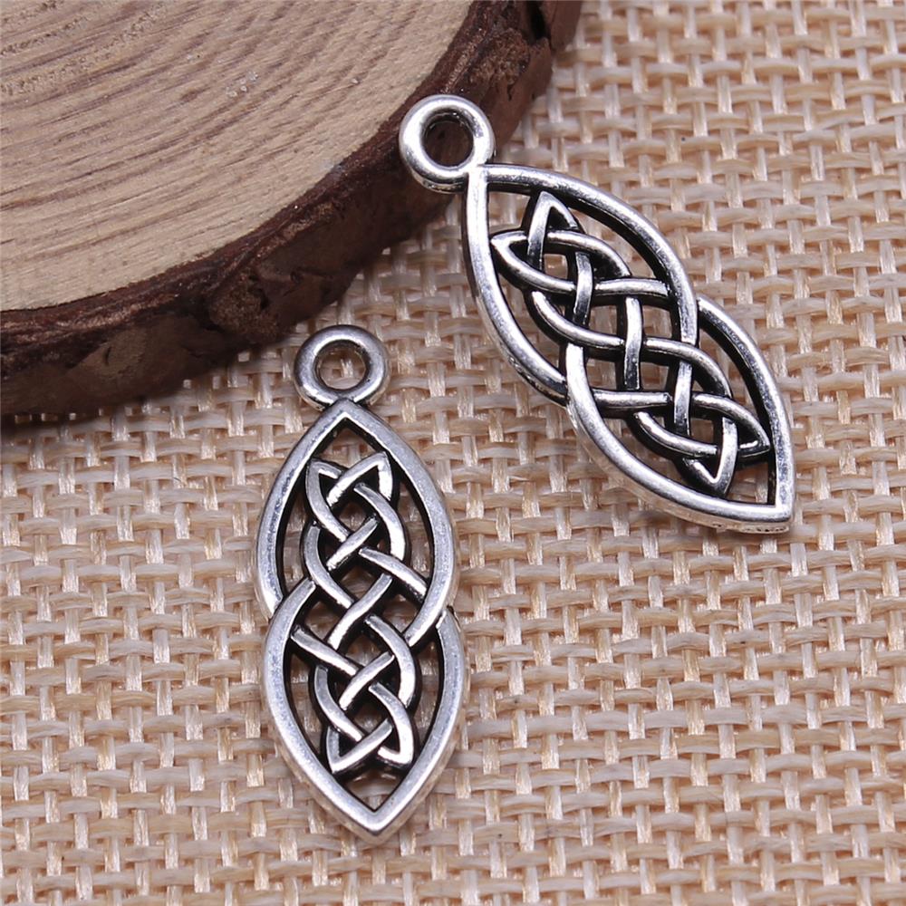 Sterling Silver Celtic Jewelry Connector, Celtic Jewelry Mak