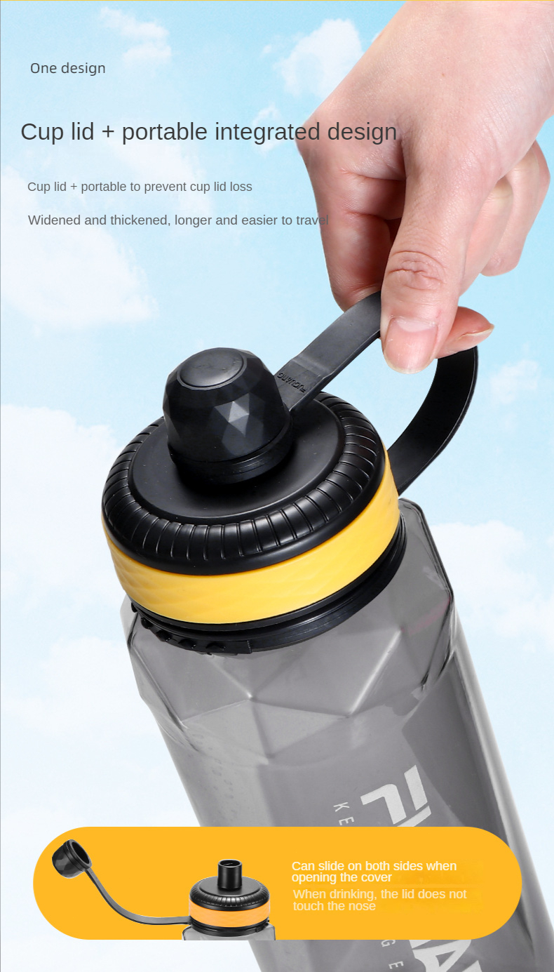 Bluetooth Water Bottles 500/600/1000ML Sports Water Cup MenS Cup Summer  WomenS Student Bluetooth Water Bottle Portable Plastic Accompanying Cup  230428 From Kong08, $14.14