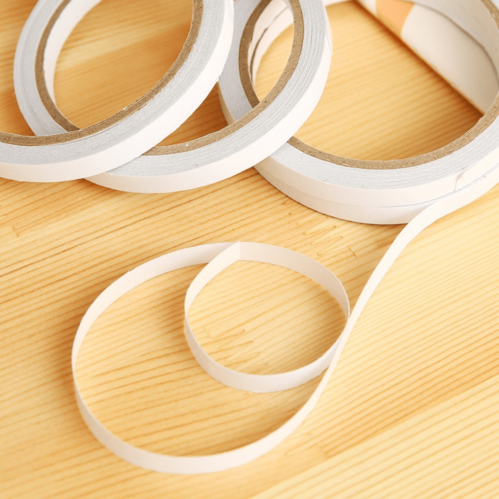 Double Sided Tape White Super Strong Double Sided Tape Paper - Temu