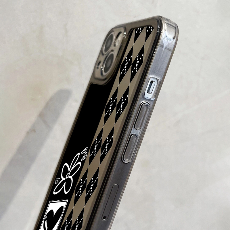 Prismatic Square Design Mobile Phone Case For Iphone 14 13 12 11 Xs Xr X 7  Plus Pro Max Mini - Temu Bahrain