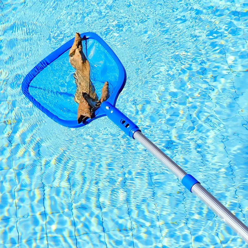 Pool Skimmer Pool Net 3 Section Pole Pool Skimmer Net With - Temu