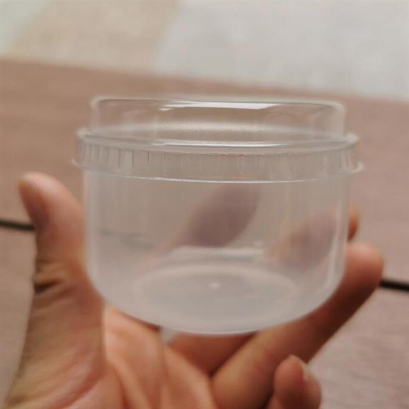 20pcs, Disposable Pudding Cups With Lids, Heat Resistant Plastic Dessert  Cups, Small Food Containers, Kitchen Gadgets, Kitchen Stuff, Kitchen  Accessor