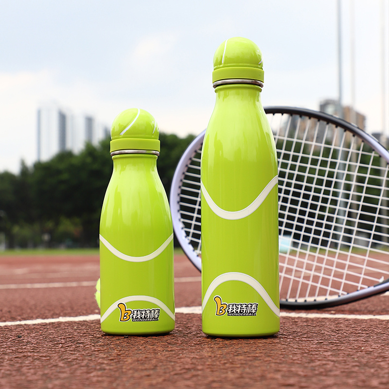 Double Insulated Stainless Steel Water Bottle With Baseball Design Straw  Lid - Perfect For Sports And Outdoor Activities - Temu