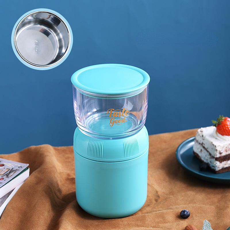 Portable & Reusable Double Layer Breakfast Salad Cup Yogurt Bowls