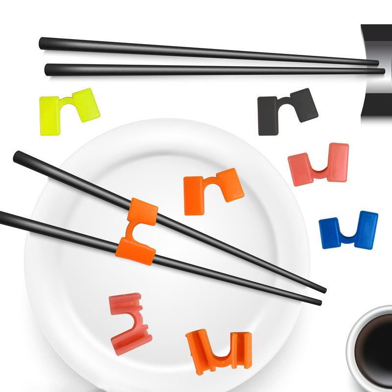 

5pcs Chinese Chopsticks Trainer Holder For Adults Beginner Trainers Reusable Training Small Chopstick Helper